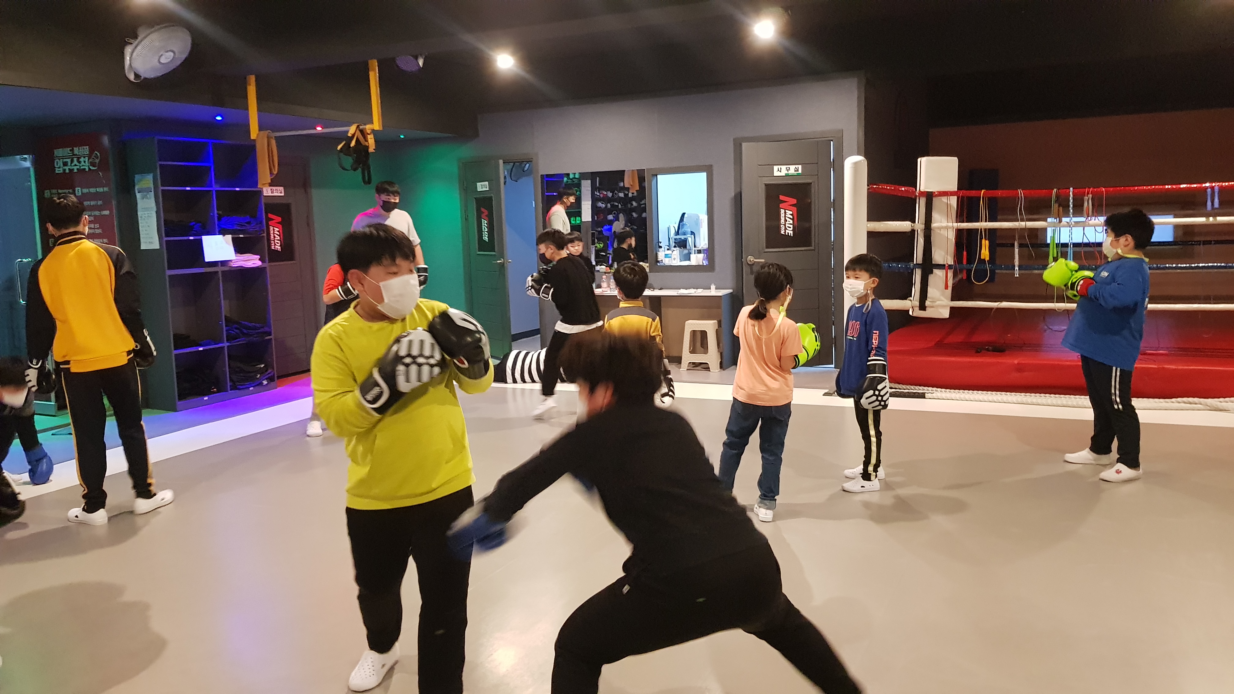 울산 남구 중앙로 복싱체육관 N메이드 복싱짐 내부 모습 5