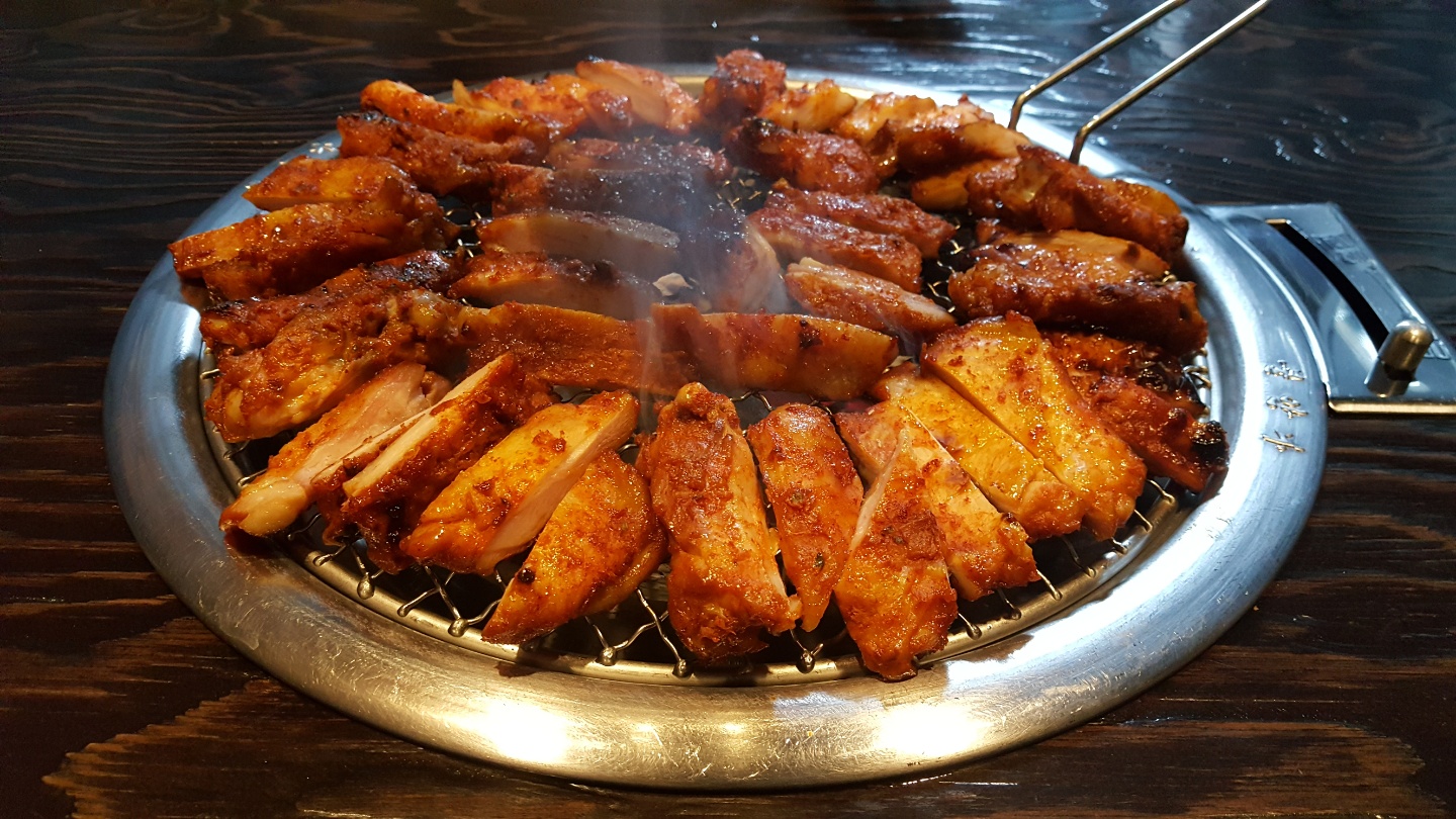 온계숯불닭갈비