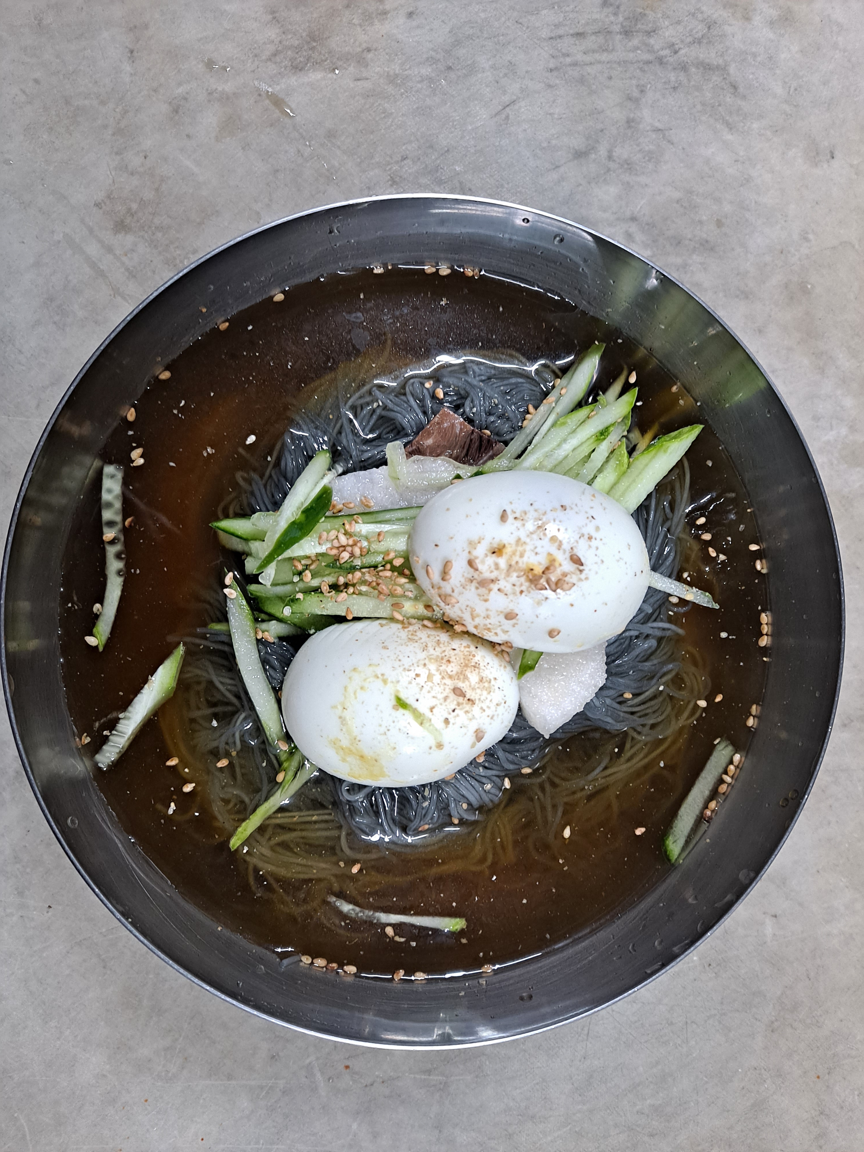 물냉면(대)