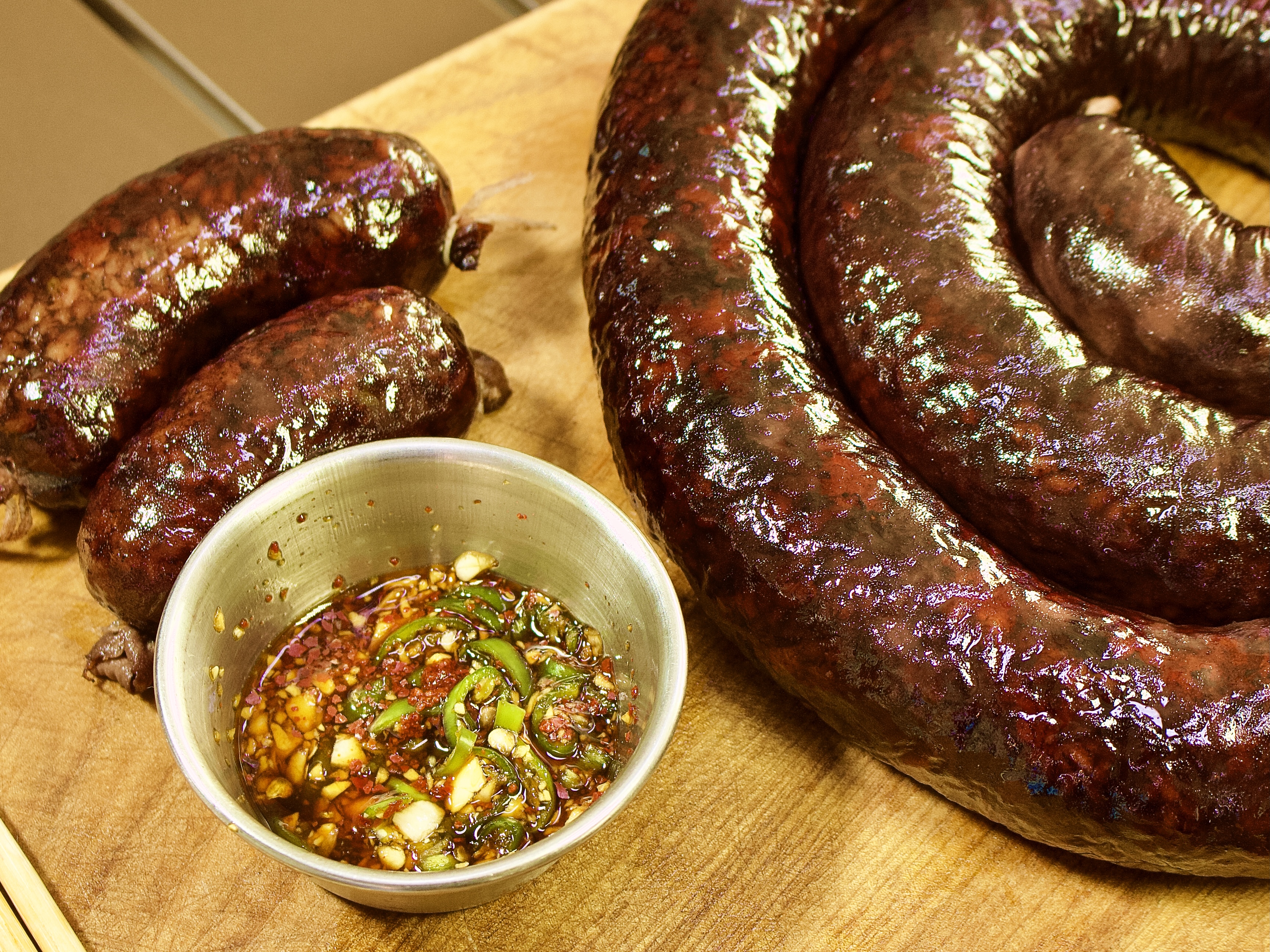 연변찹쌀순대반찬