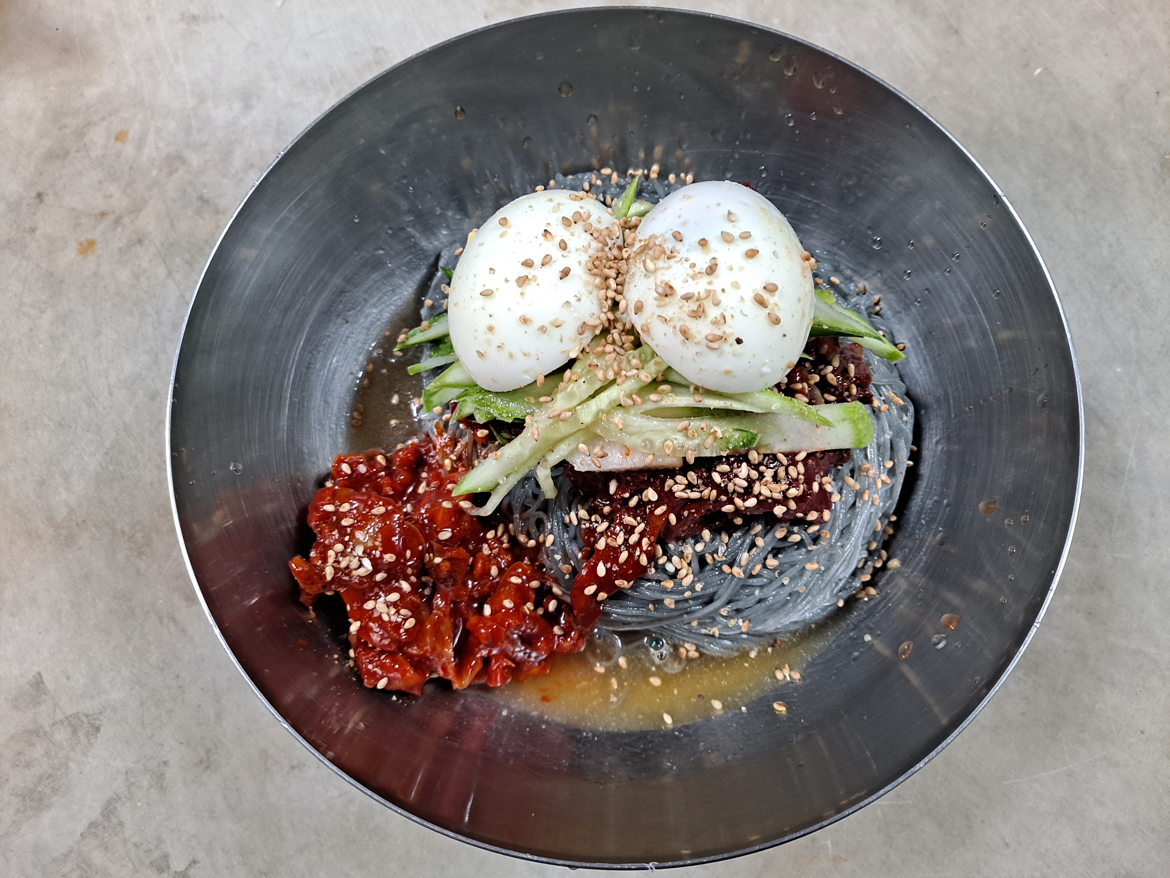 명태회+골뱅이회냉면(대)