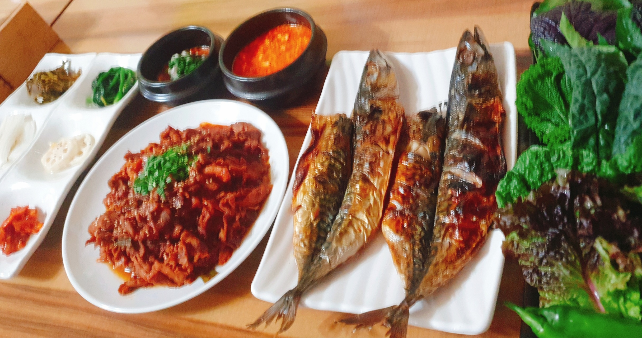 출렁다리 쌈밥 마장호수본점