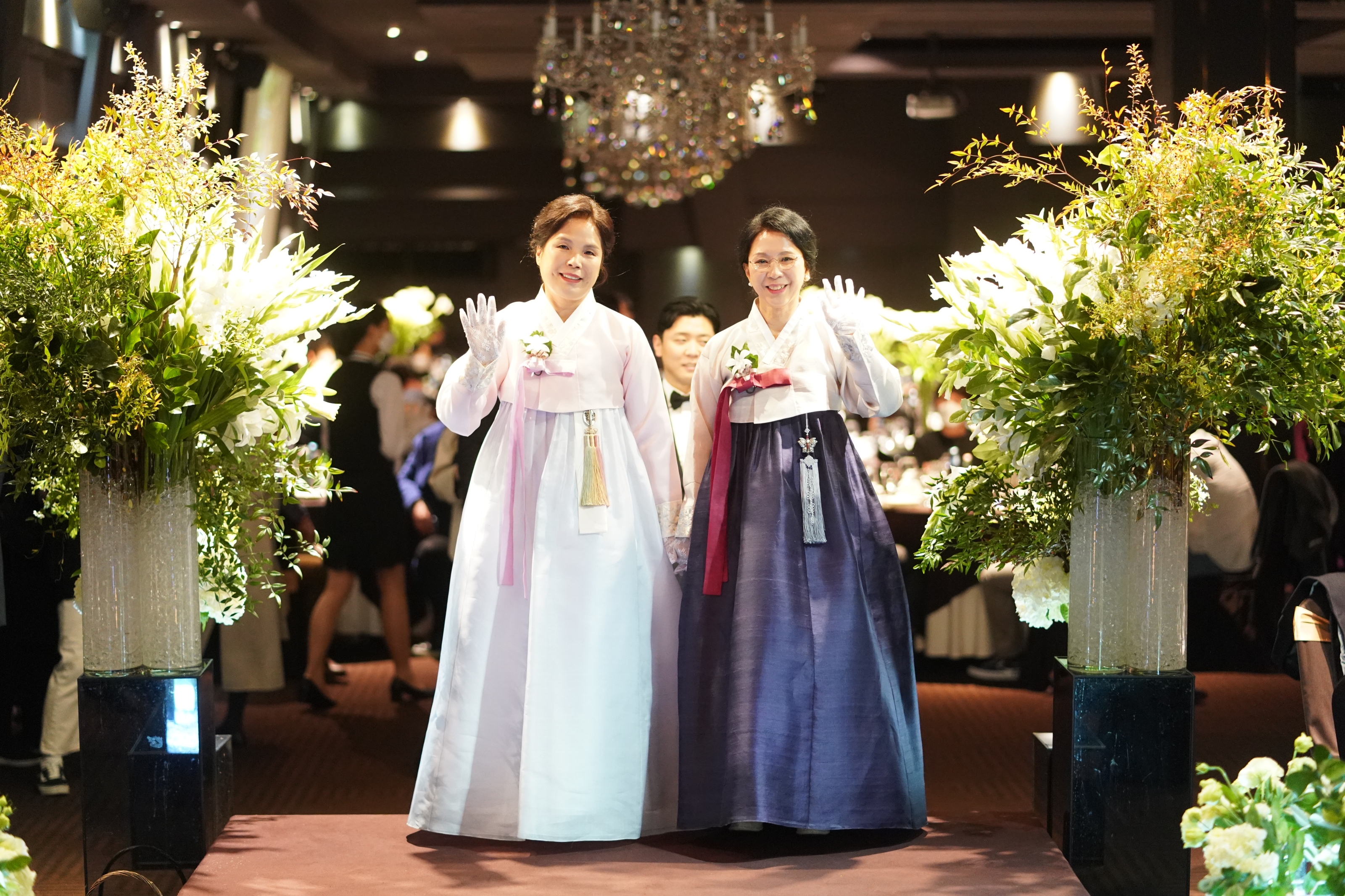 선과색 한복