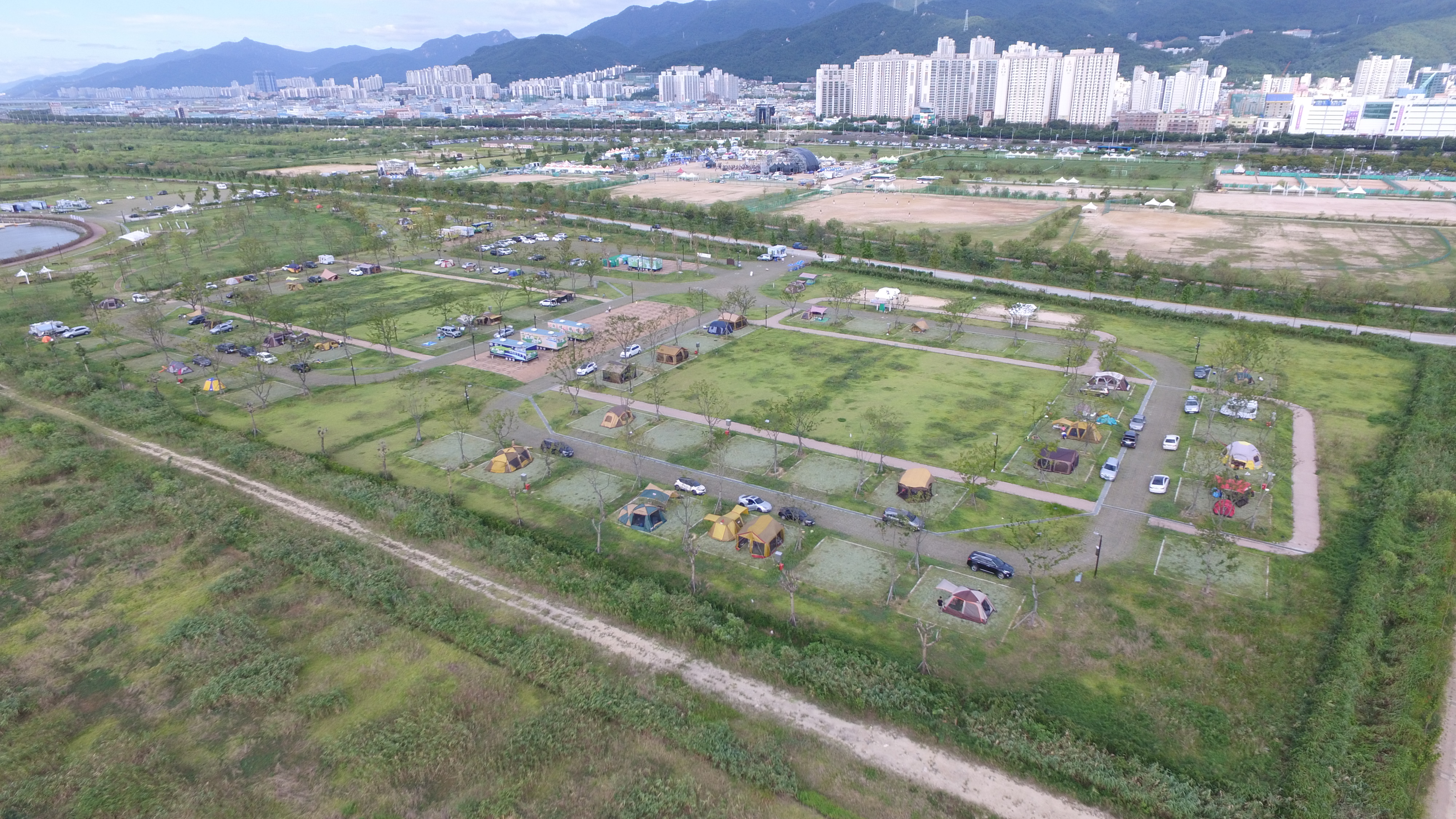 삼락생태공원 삼락오토캠핑장