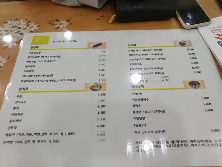 고봉민김밥인 울산무거점