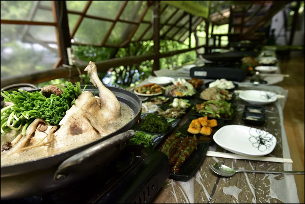 강당골 밤나무계곡 민박