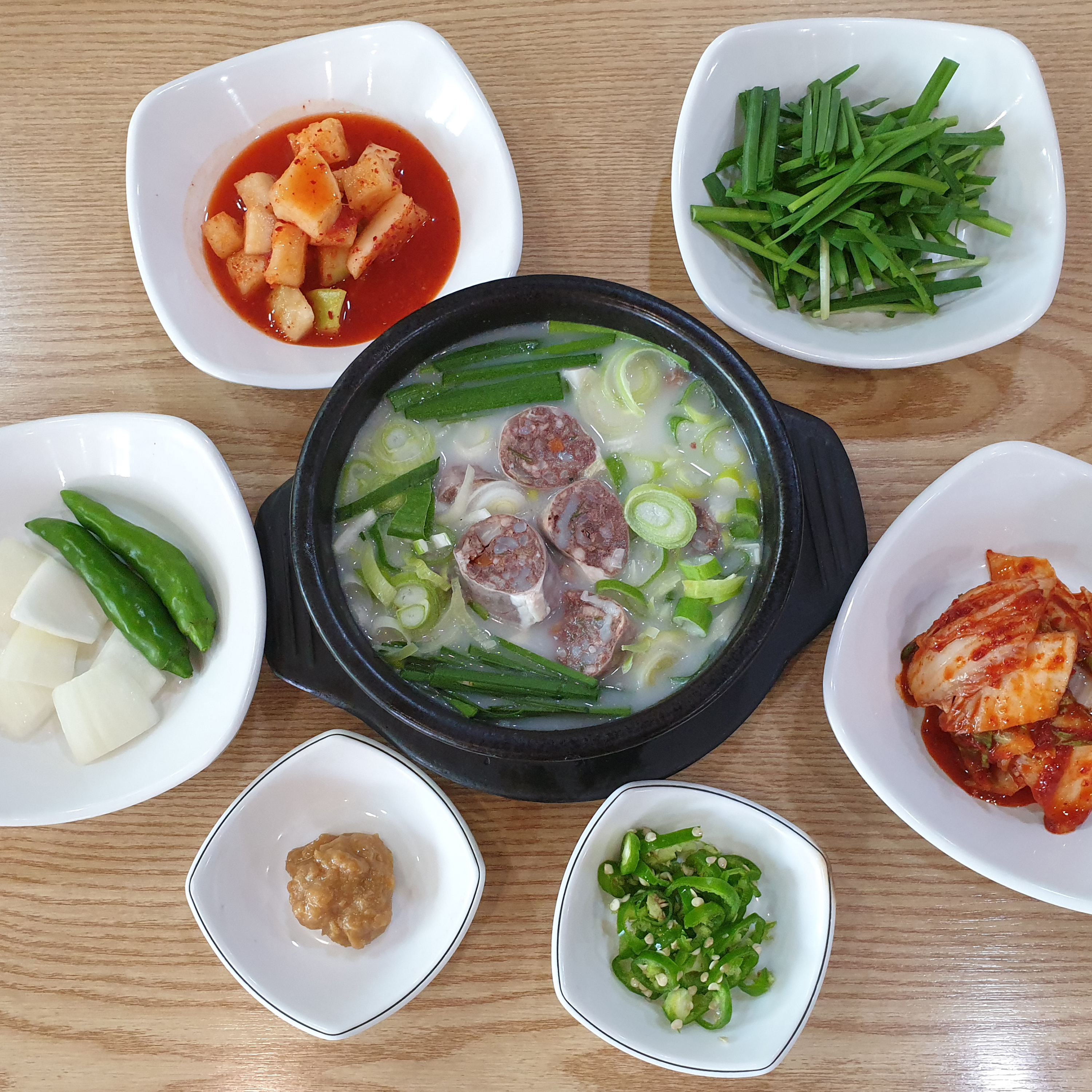 옛순대국