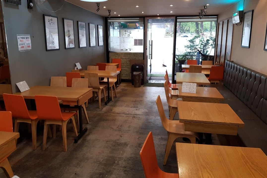 광명 임김밥 내부 또는 관련 모습