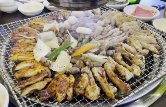 숯불에닭장량점