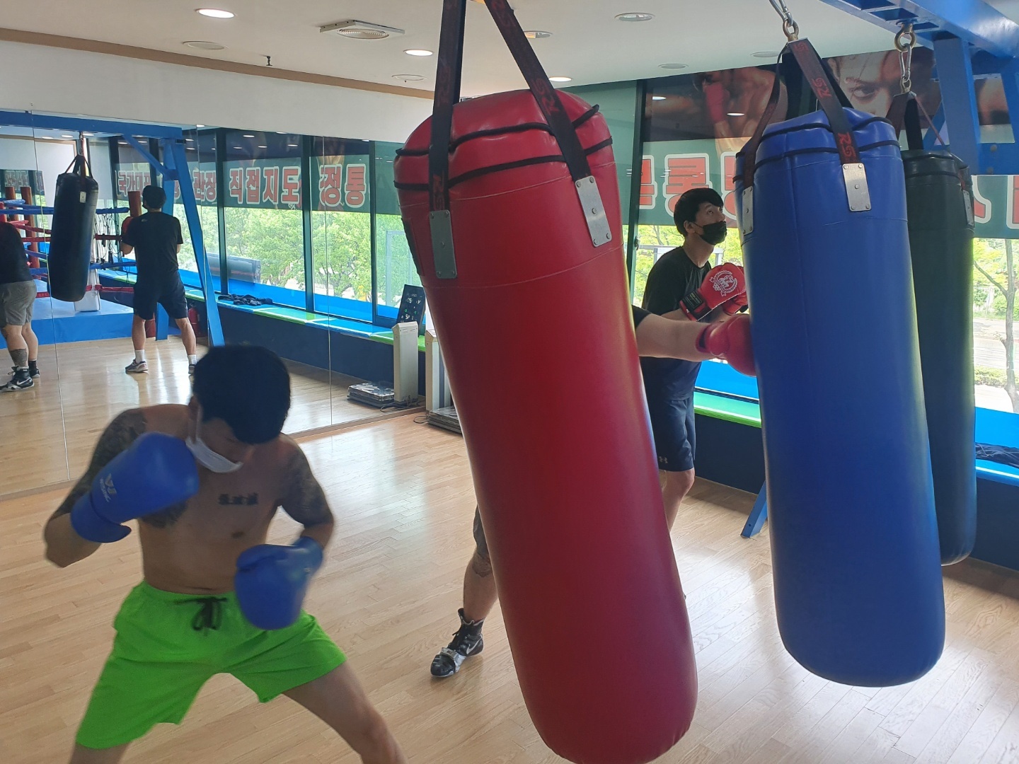경기도 시흥시 정왕대로 복싱체육관 송광식 복싱 다이어트 짐 내부 모습 3