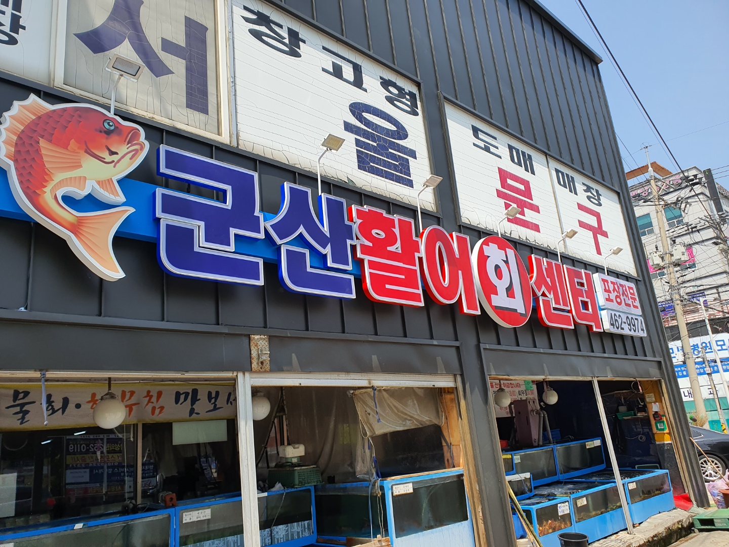 군산활어회센타