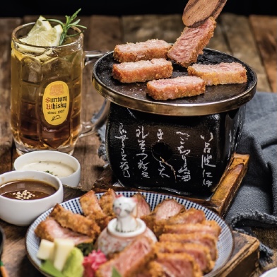 규카츠 화로 정식[Lunch16.5]