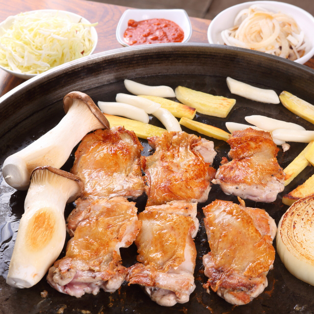 백송춘천닭갈비