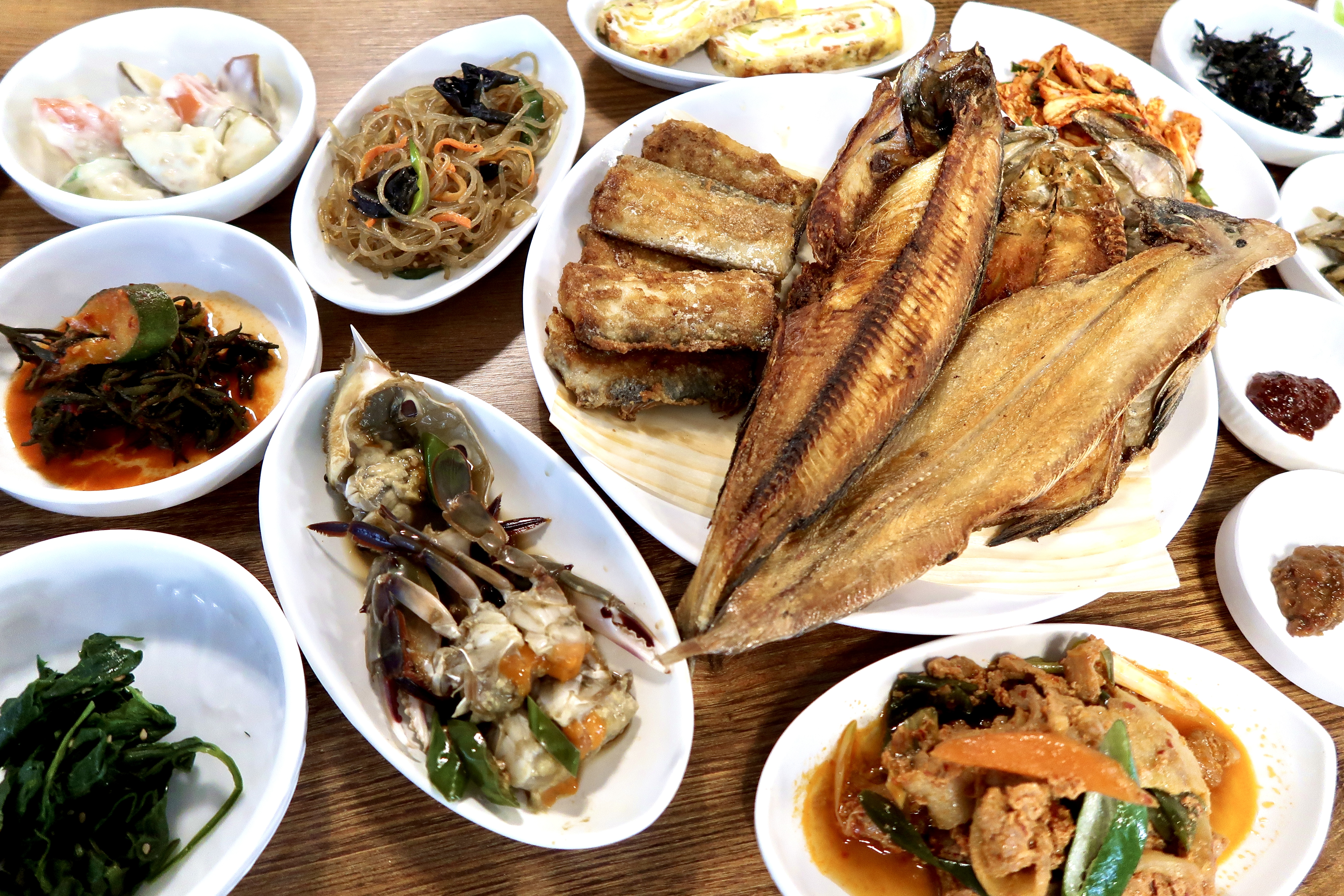 전라도밥상 어촌마을