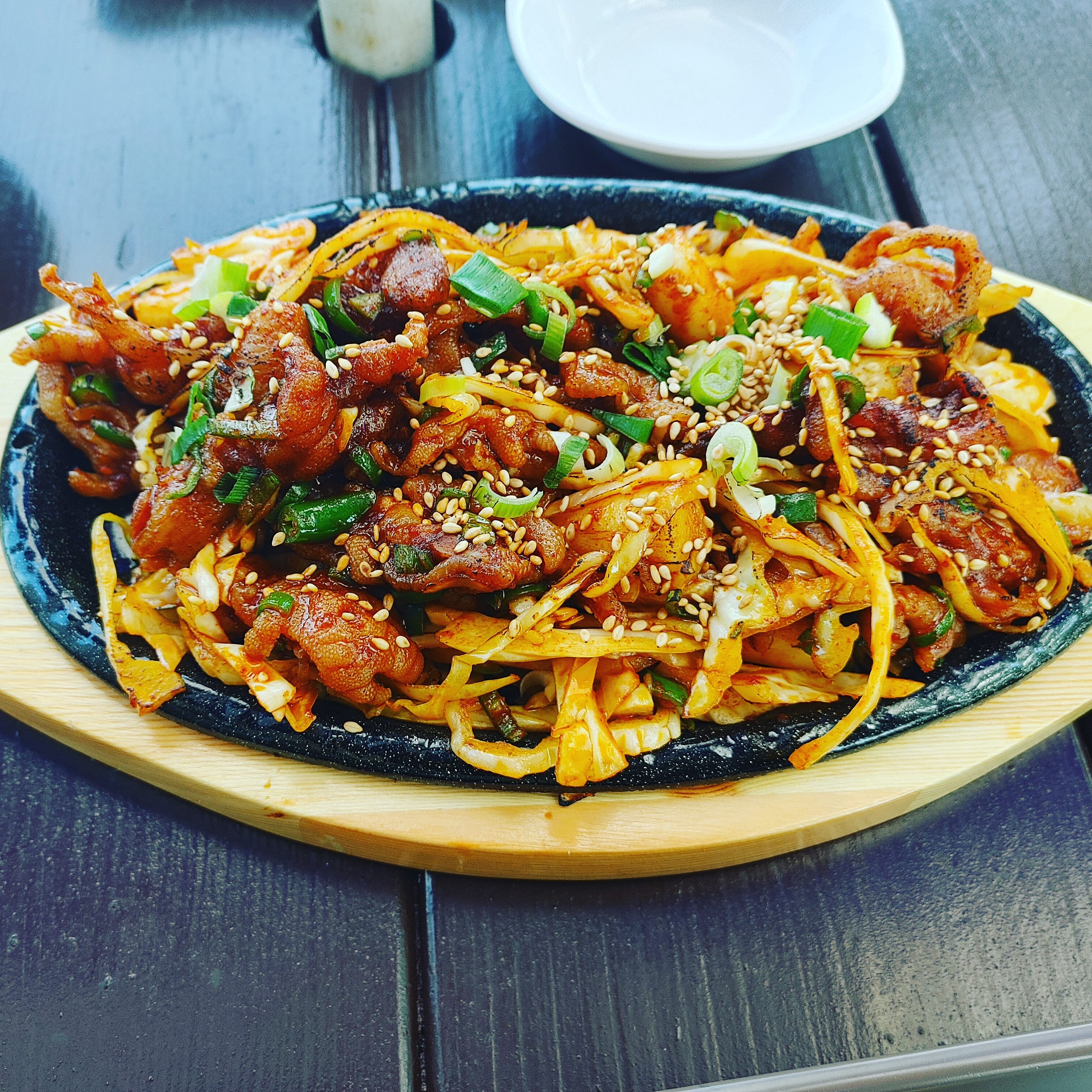 닭발치킨먹고