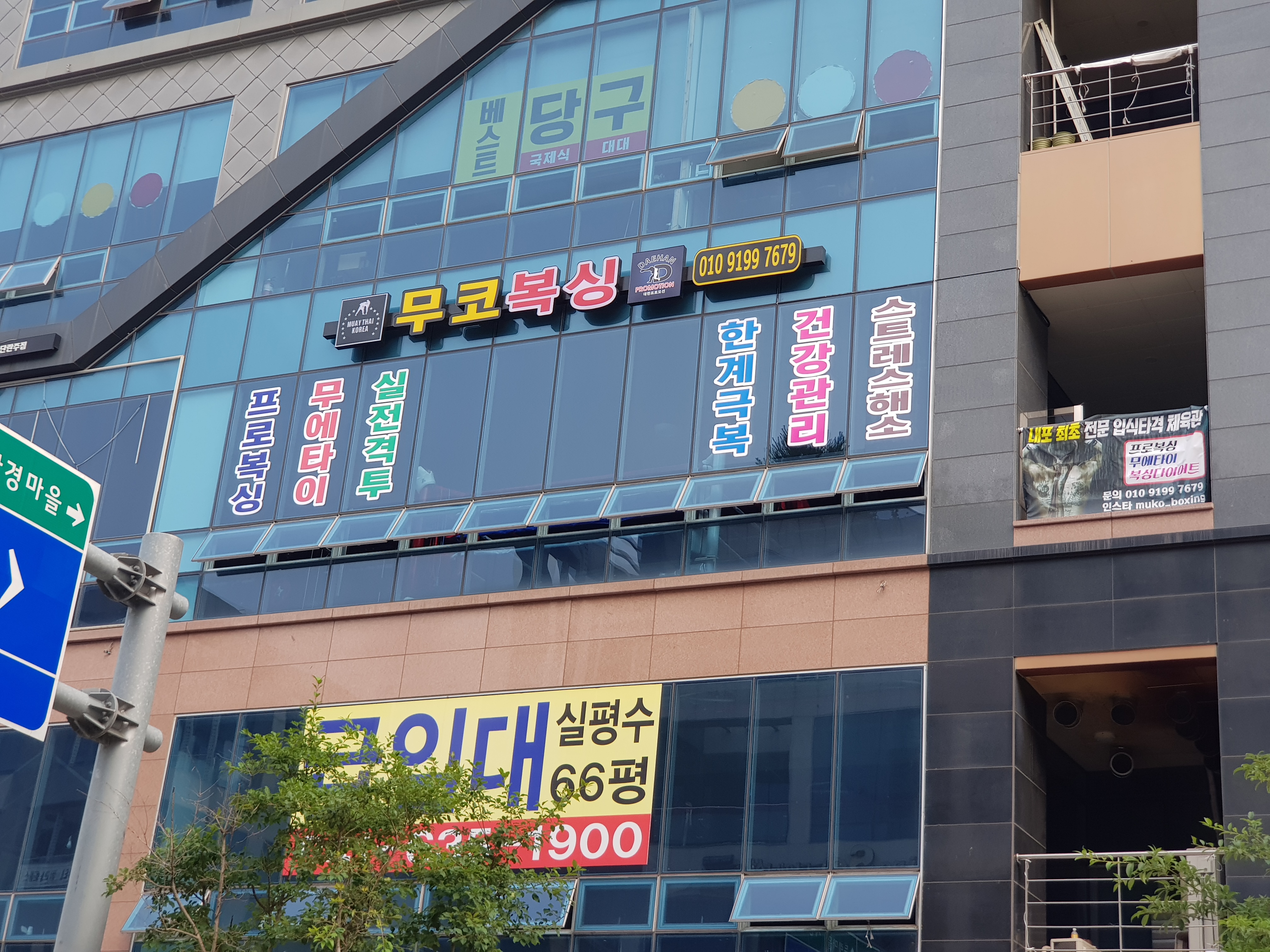 충청남도 홍성군 홍북읍 복싱체육관 무에타이코리아 총본관 내부 모습 2
