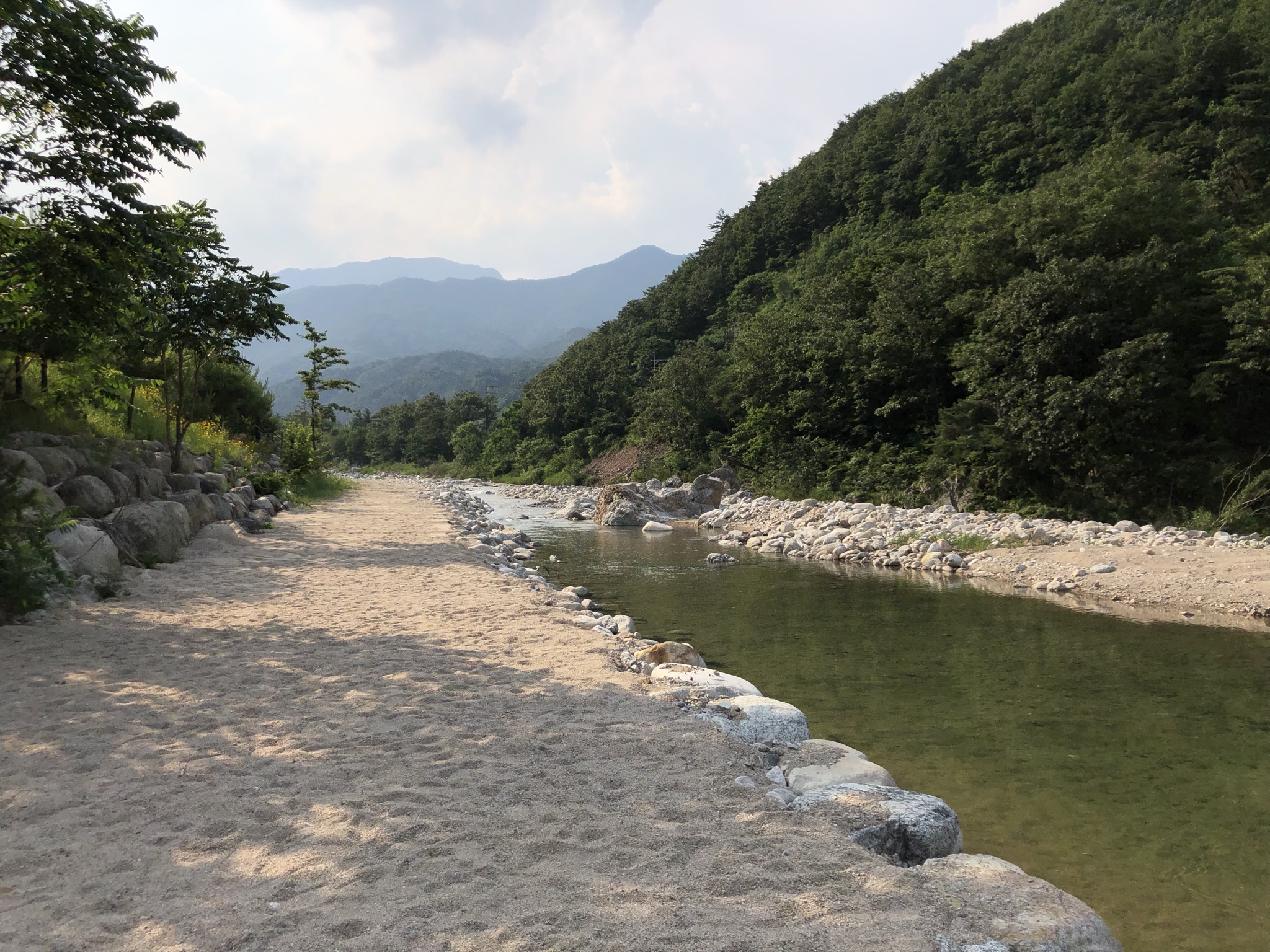 오색허브농원 캠핑장