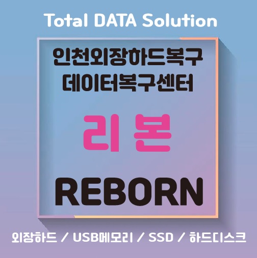 인천외장하드복구 데이터복구센터 리본