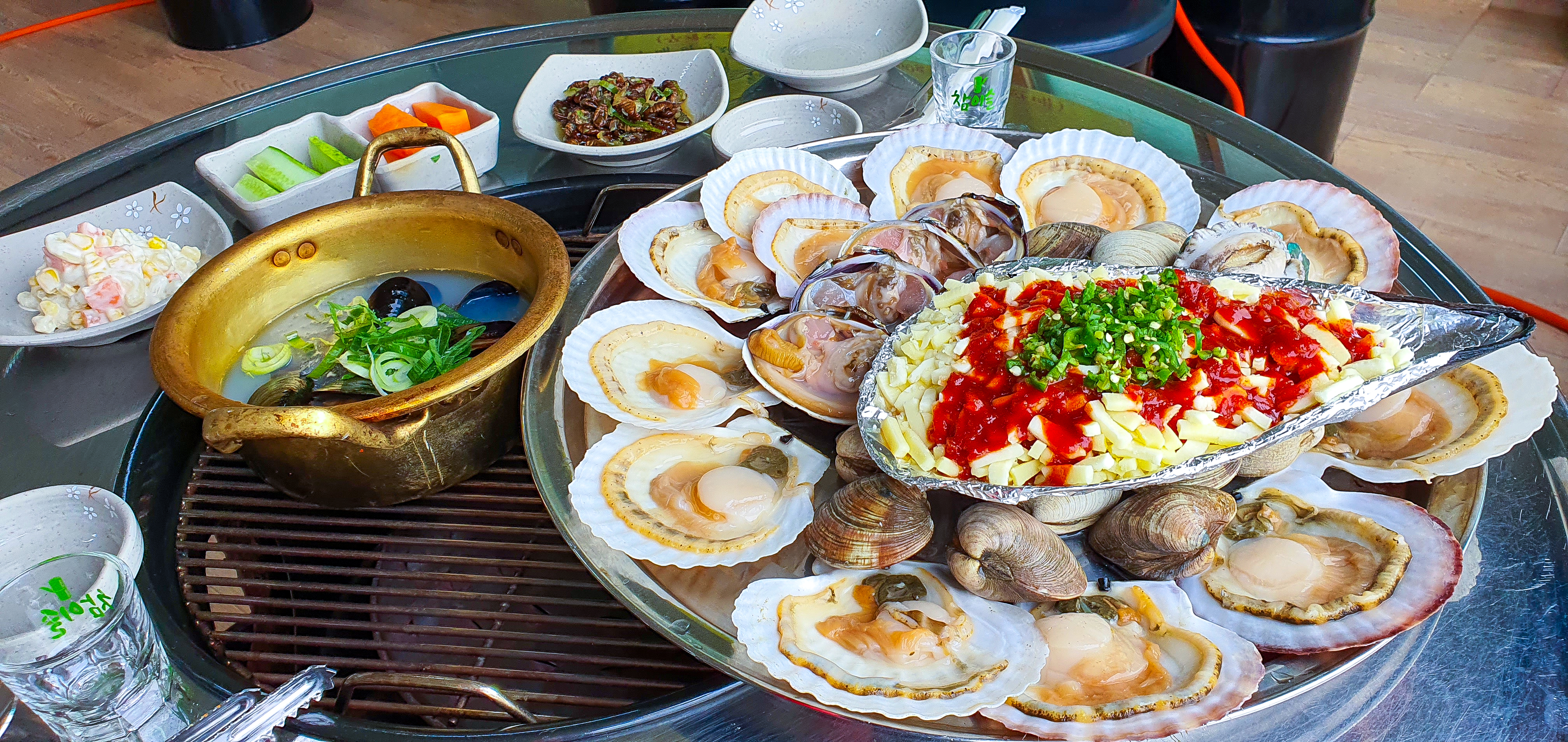 강릉조개구이 불티조개구이