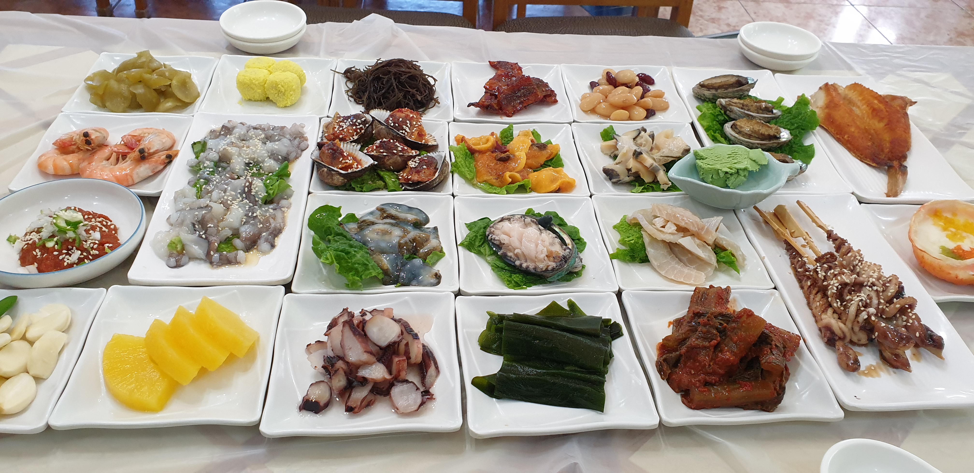 여수용궁횟집 새조개 하모샤브샤브 물회
