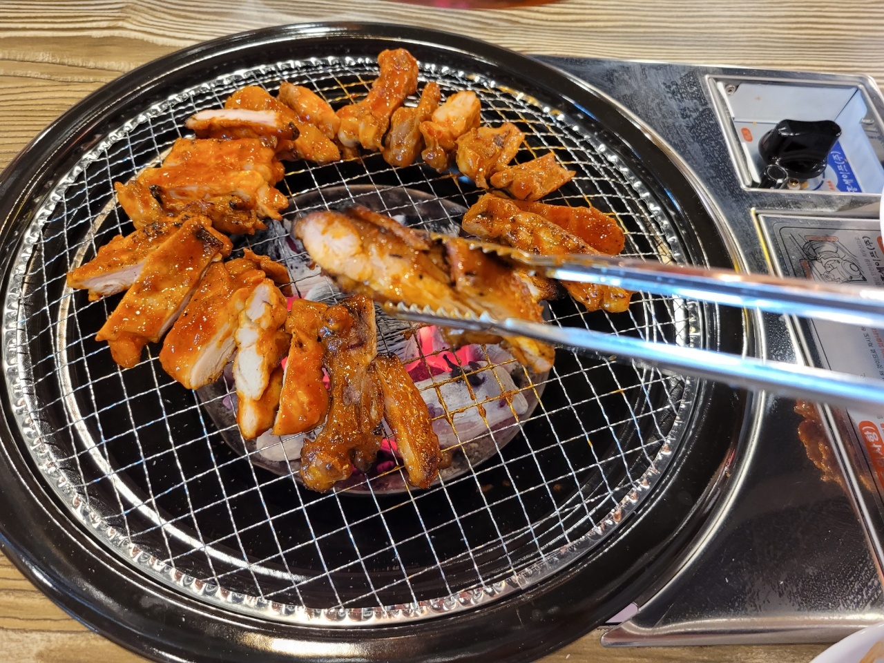 진미숯불닭갈비