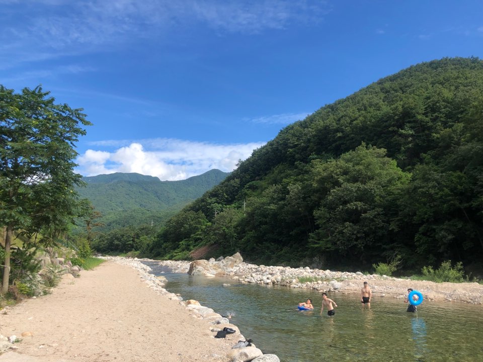 오색허브농원 캠핑장