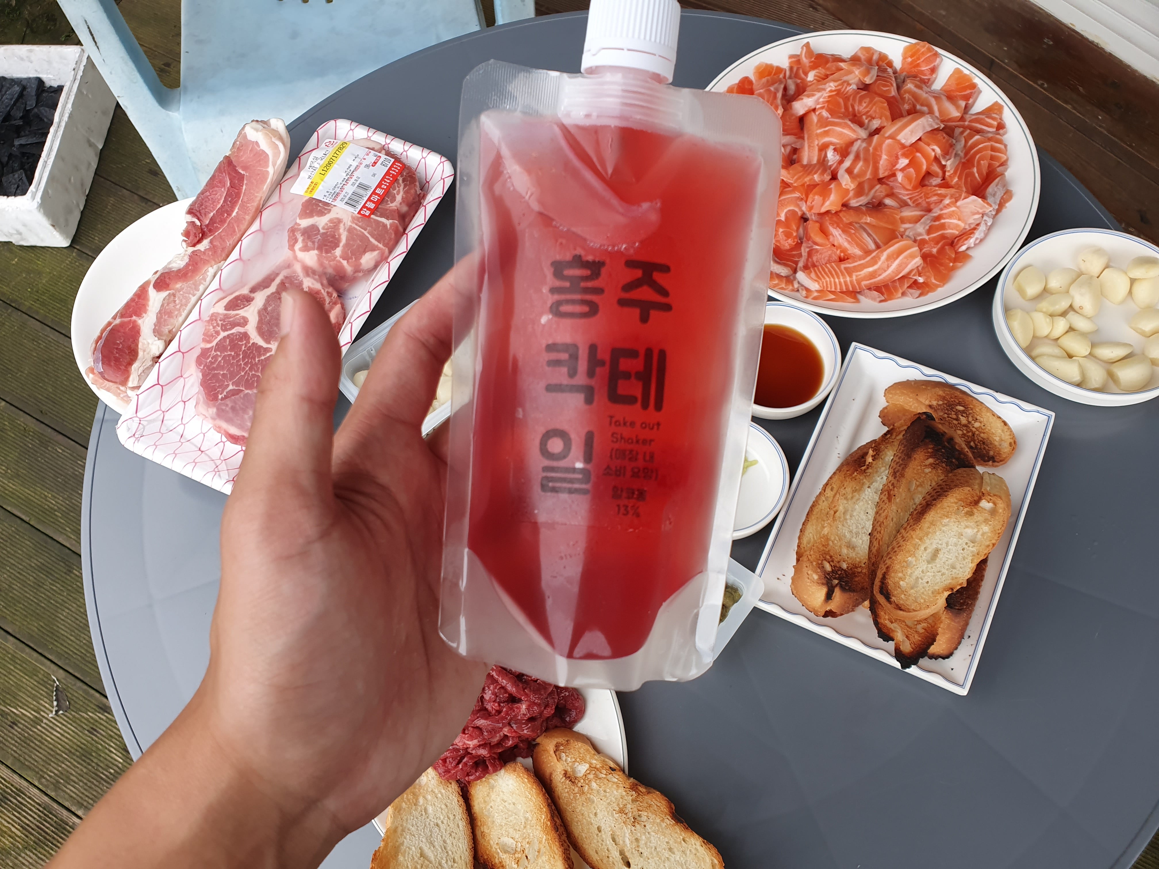 진도 홍주칵테일