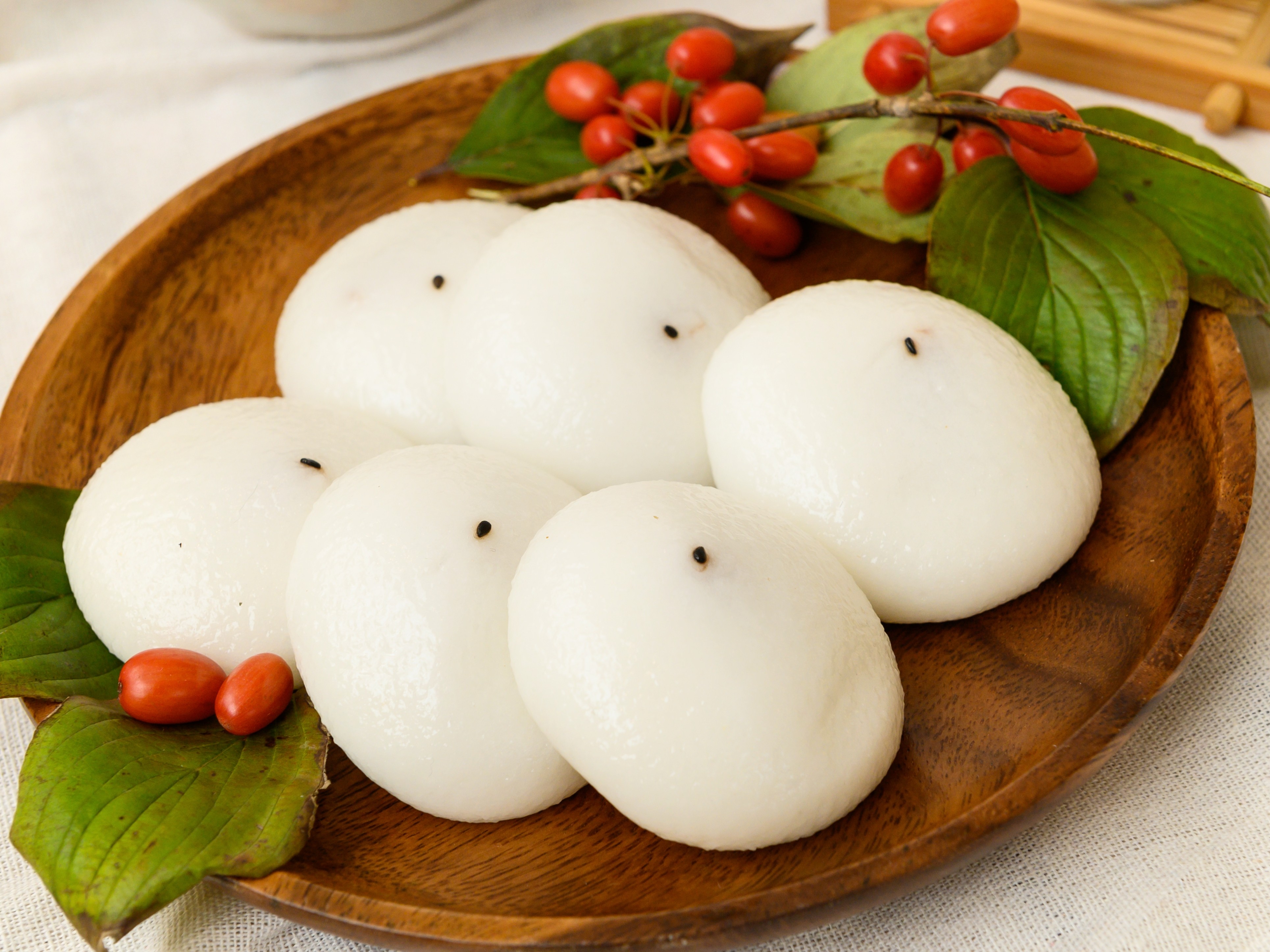 송화잔기지떡