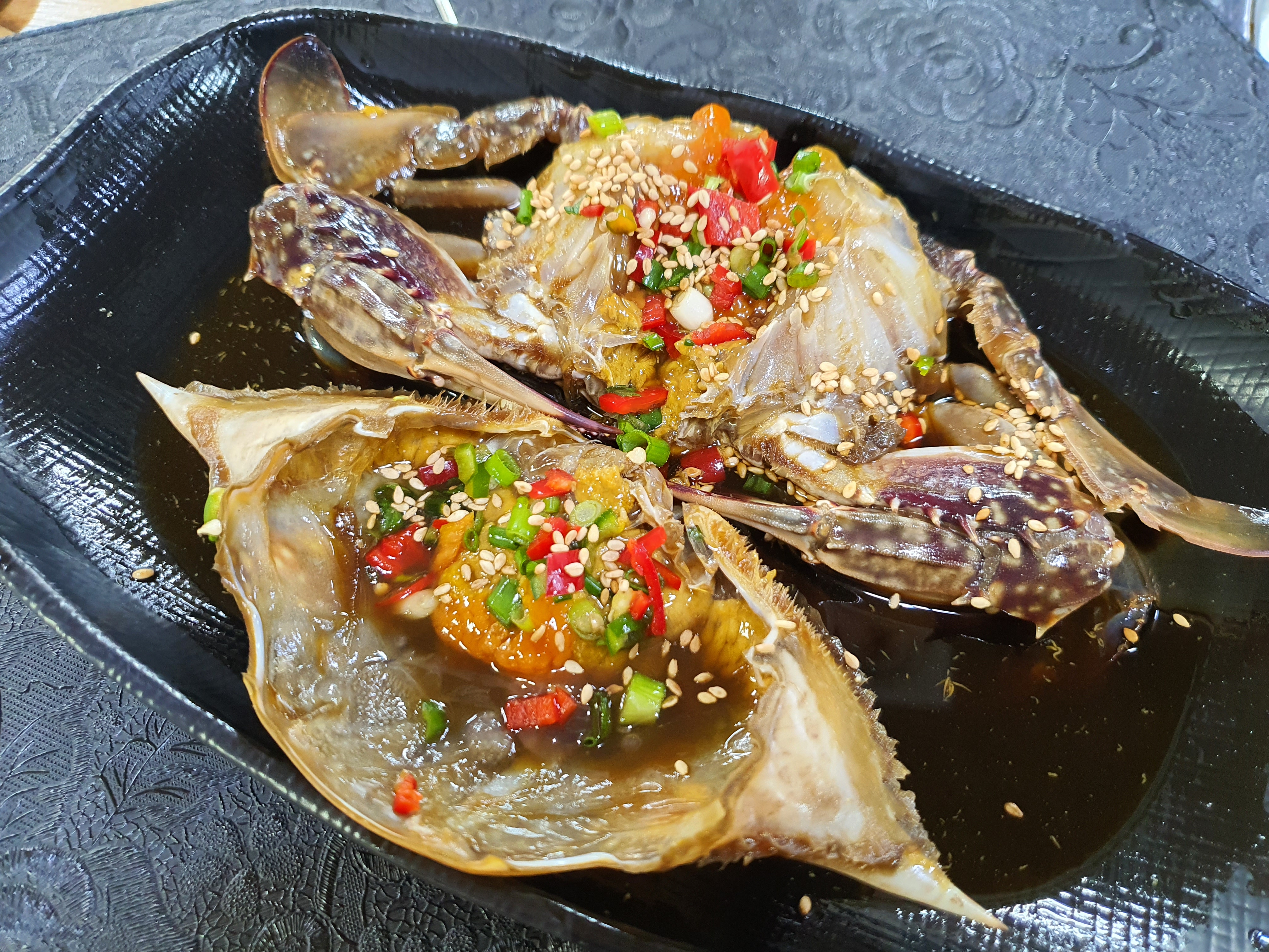 황금손칼국수 간장게장 대부도 본점