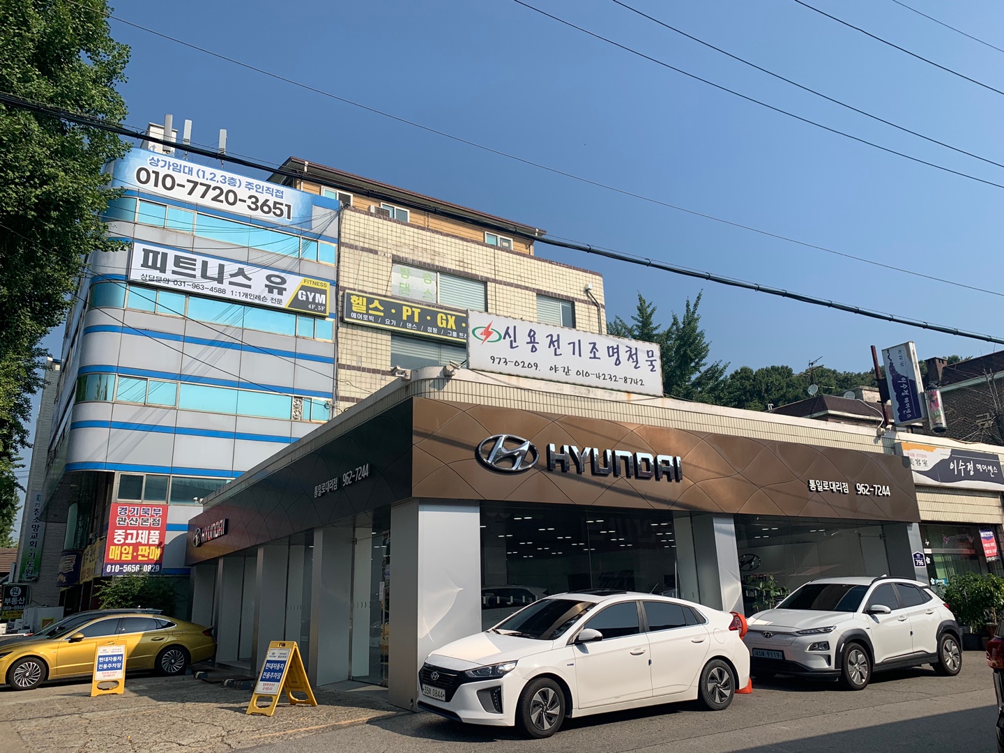 현대자동차 통일로판매대리점