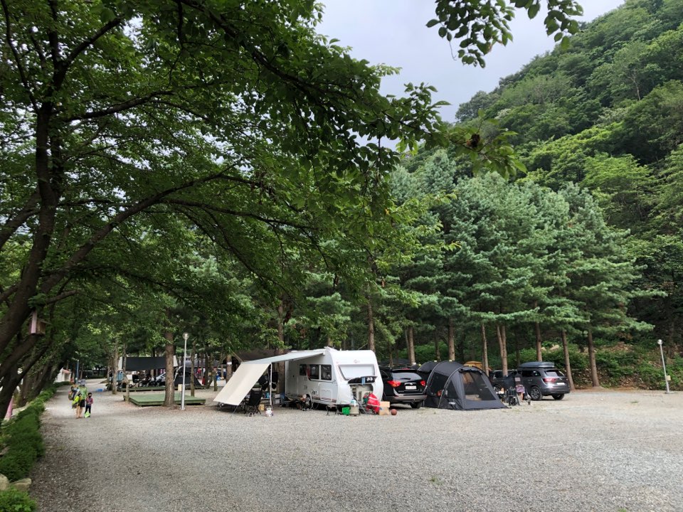 오색허브농원 캠핑장