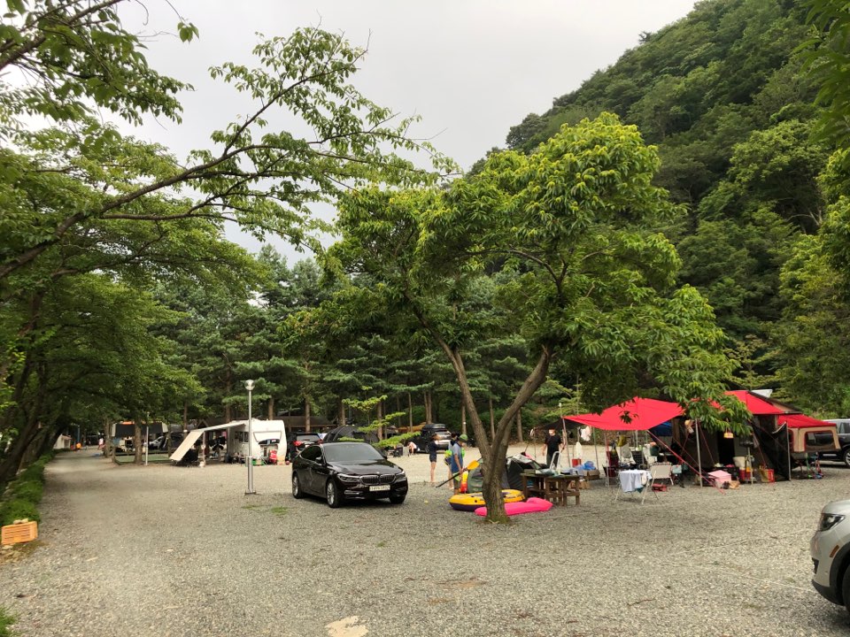 오색허브농원 캠핑장