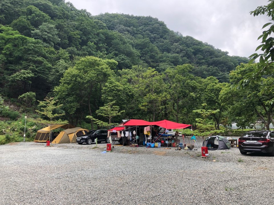 오색허브농원 캠핑장