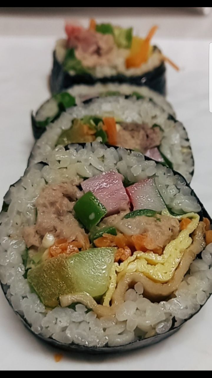 집에서만든김밥