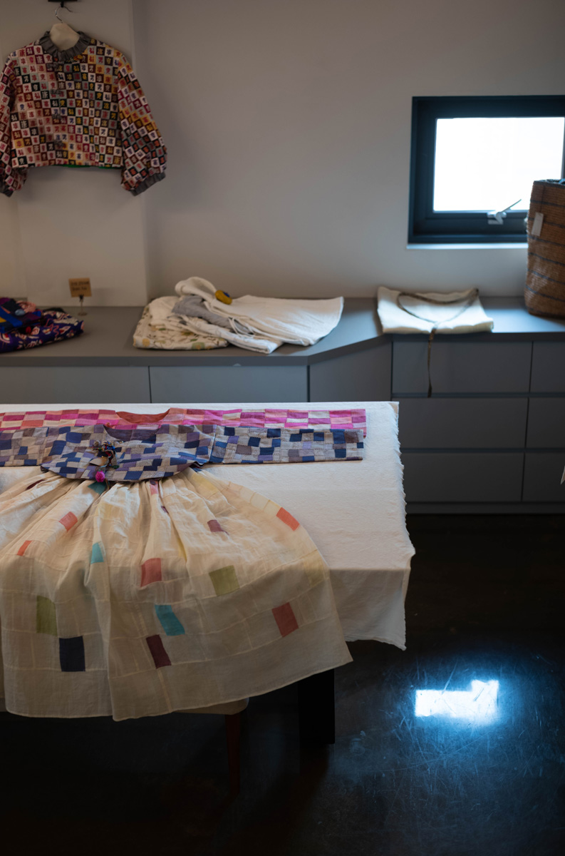 장정애한복 and 린넨