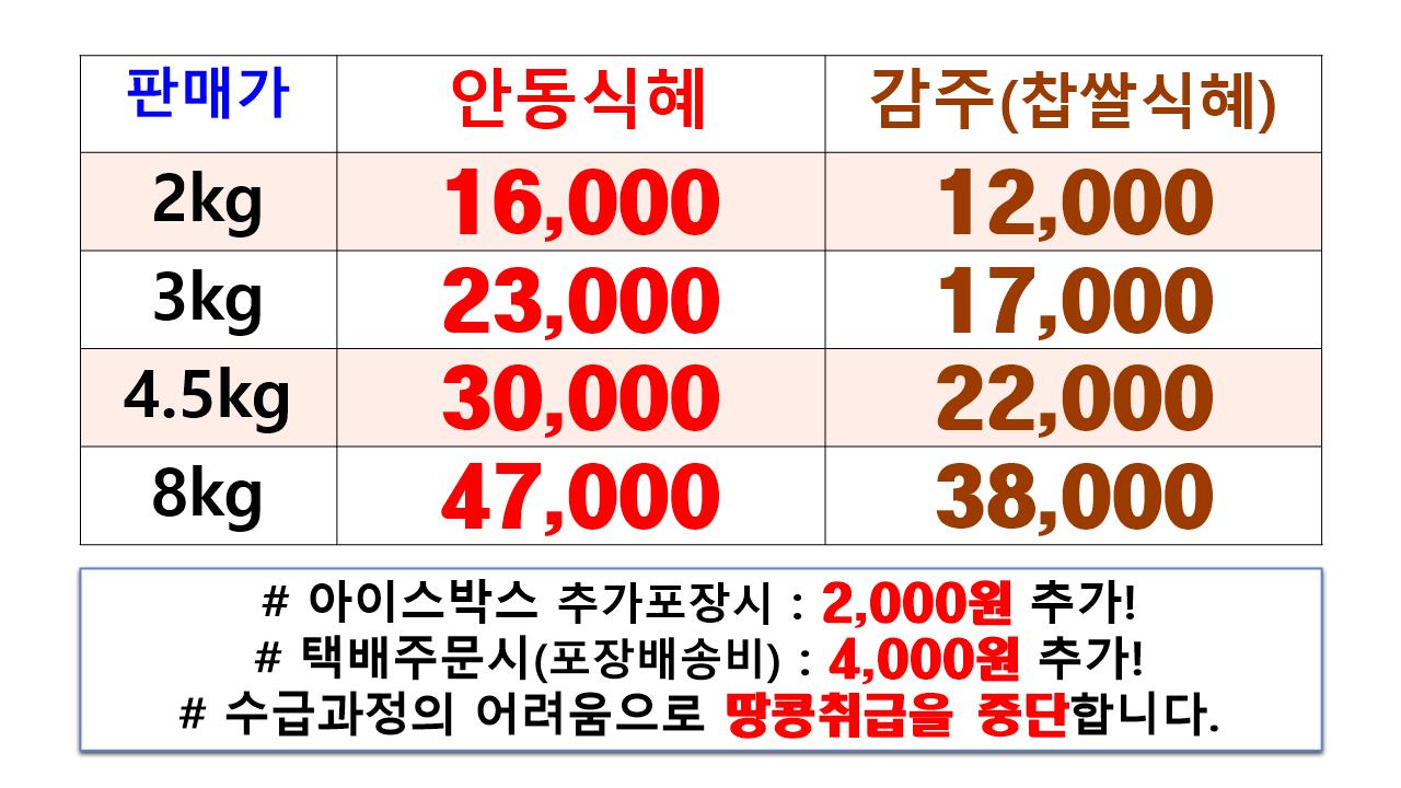촌동네안동식혜