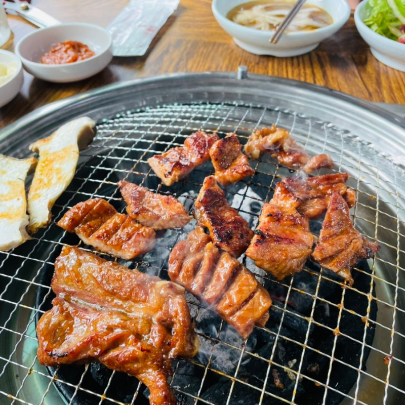 솔밭숯불갈비 솔밭갈비
