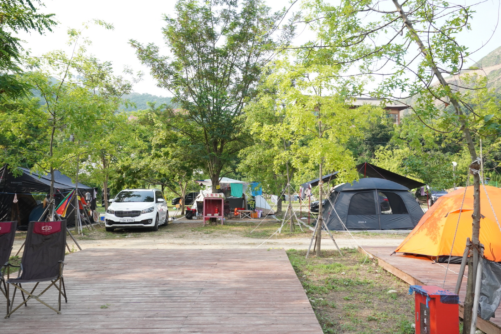 송천떡마을 캠핑장