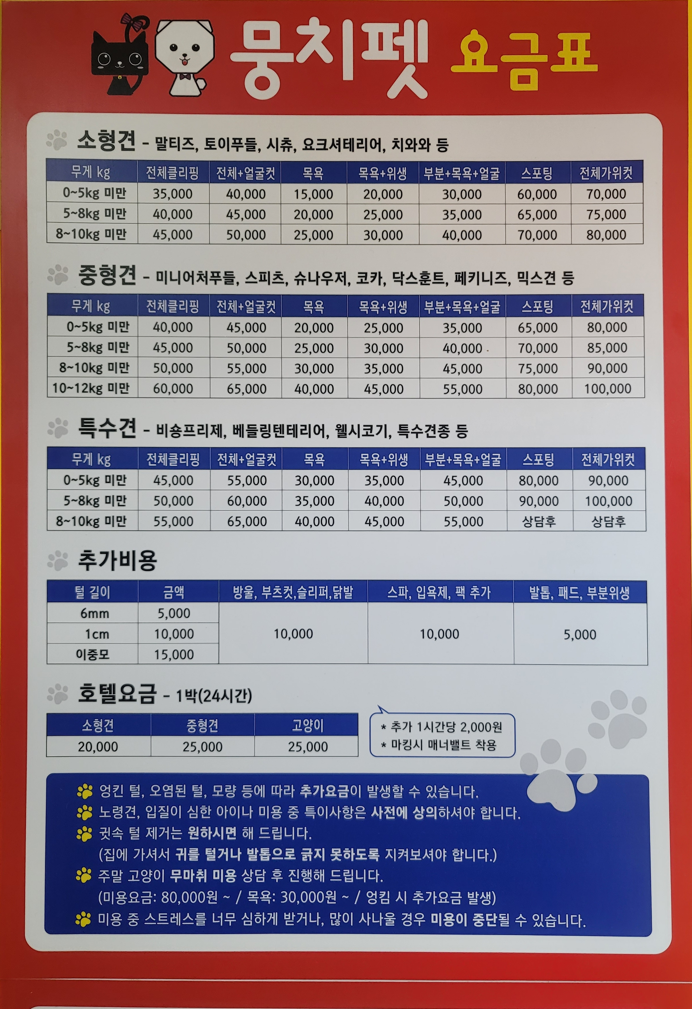 뭉치펫 애견미용 2