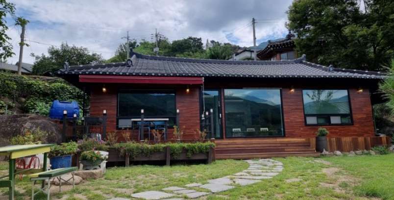 경남 하동 독채펜션, 알퐁소 펜션은 외갓집 같은 숙소, 다자녀 가족 & 단체 가능