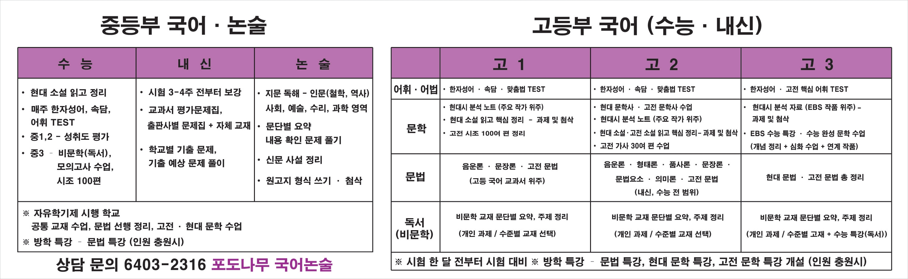 포도나무국어논술학원