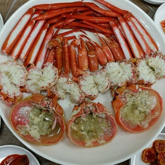 East Sea red snow crab