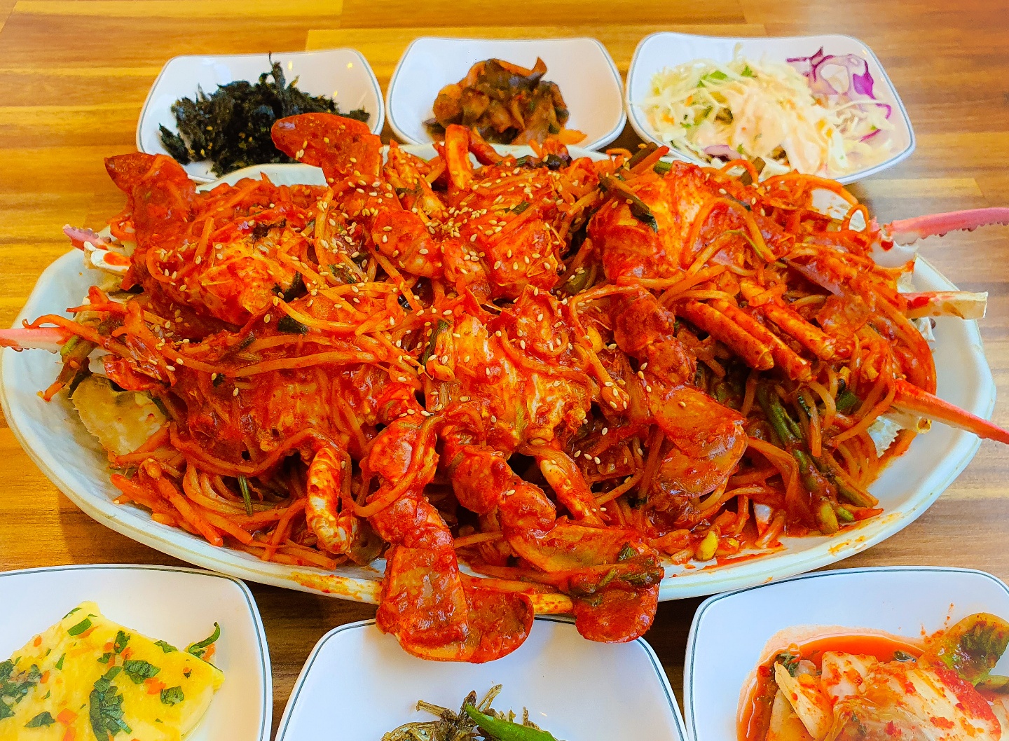장안동 먹깨비 간장게장 해물아구찜