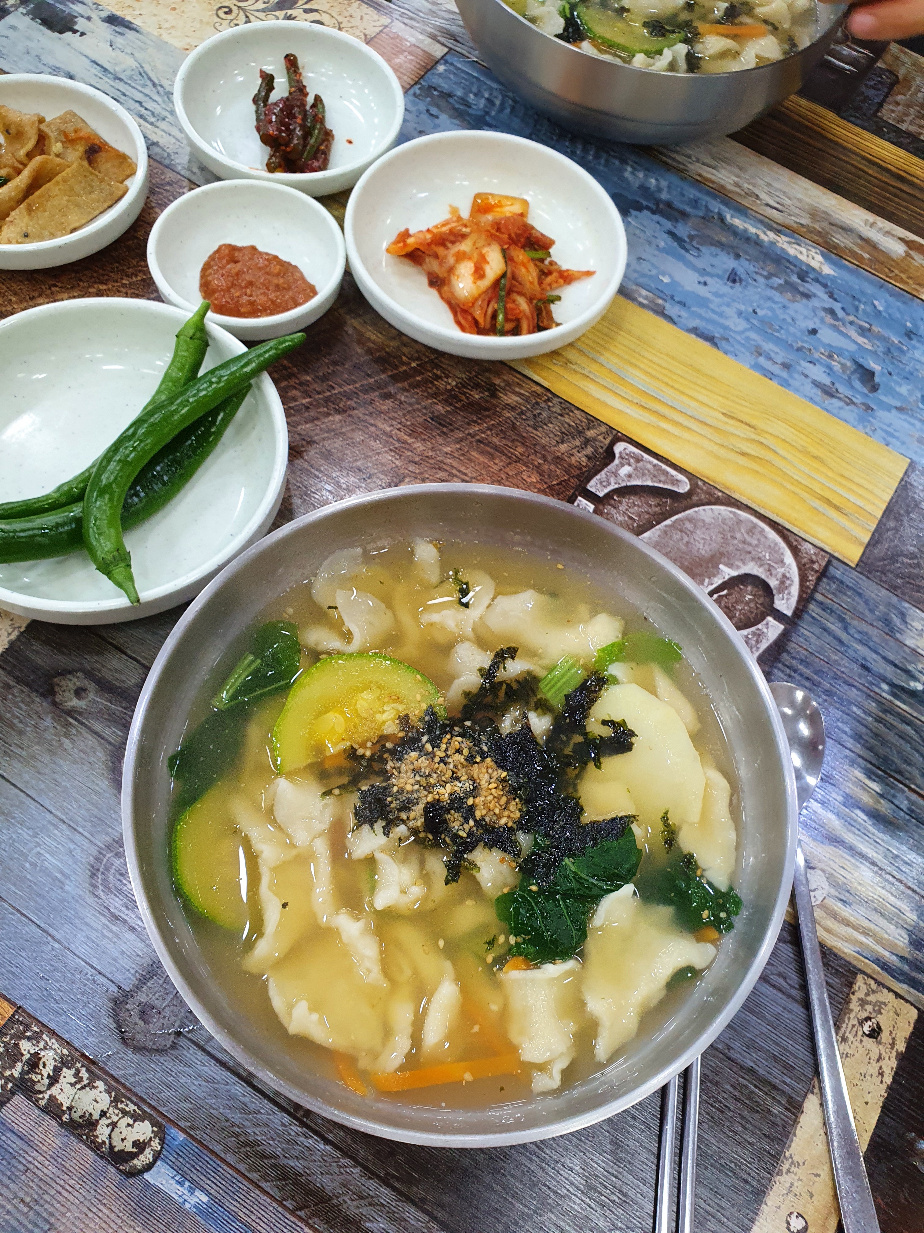시골칼국수수제비