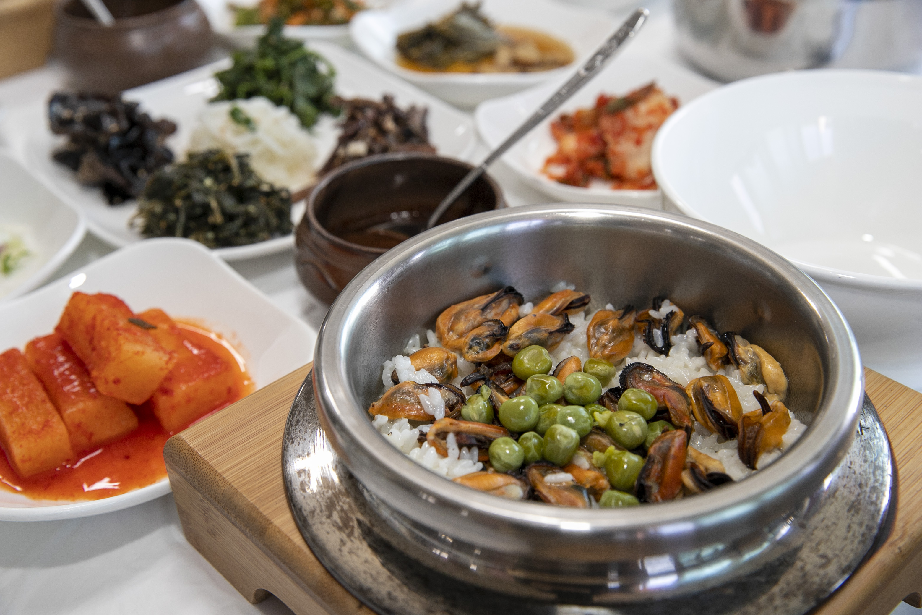 홍합솥밥