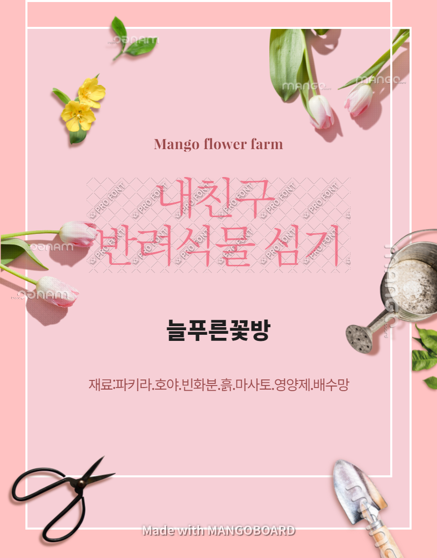 늘푸른꽃방