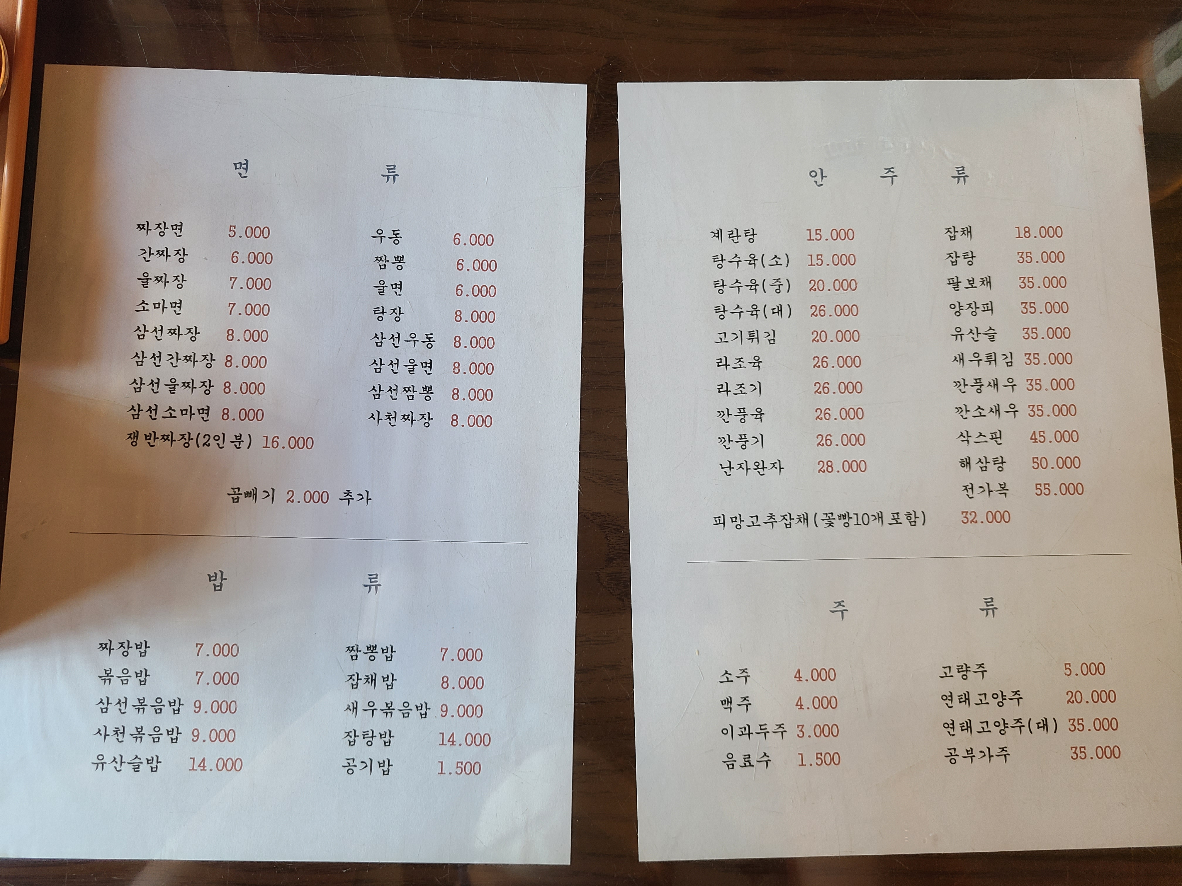 쌍용반점