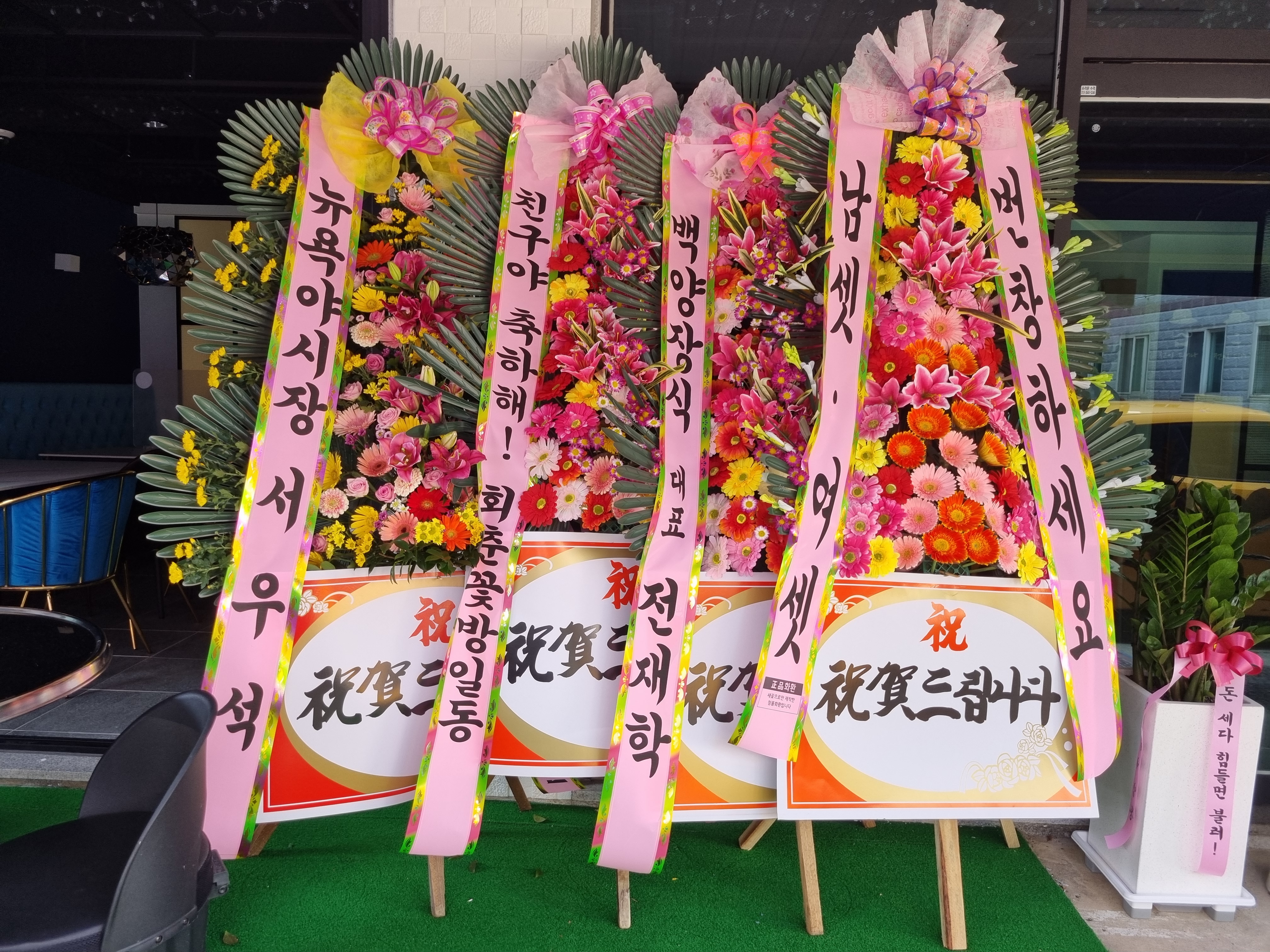전이 피어나