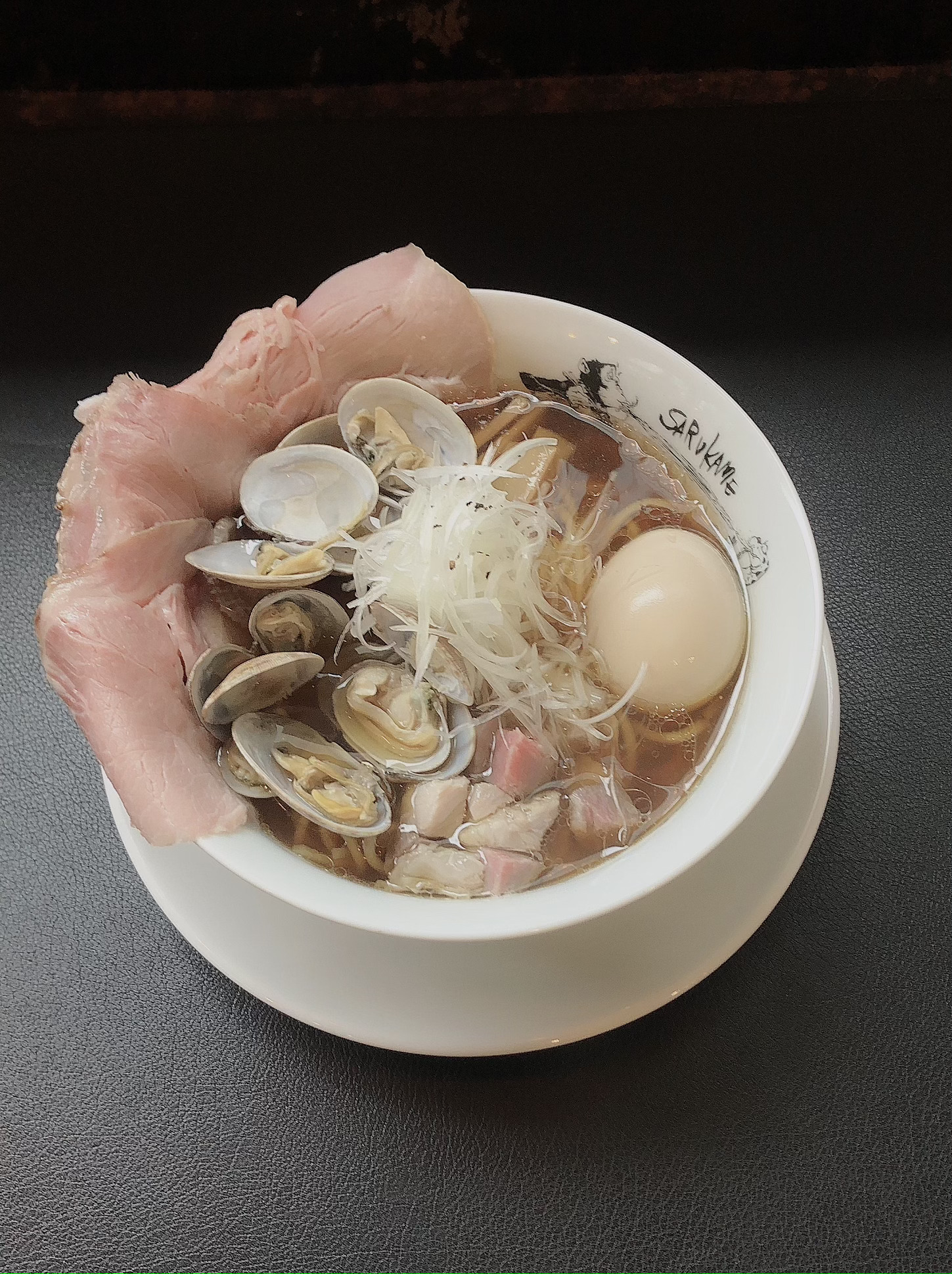 명물 바지락 라멘