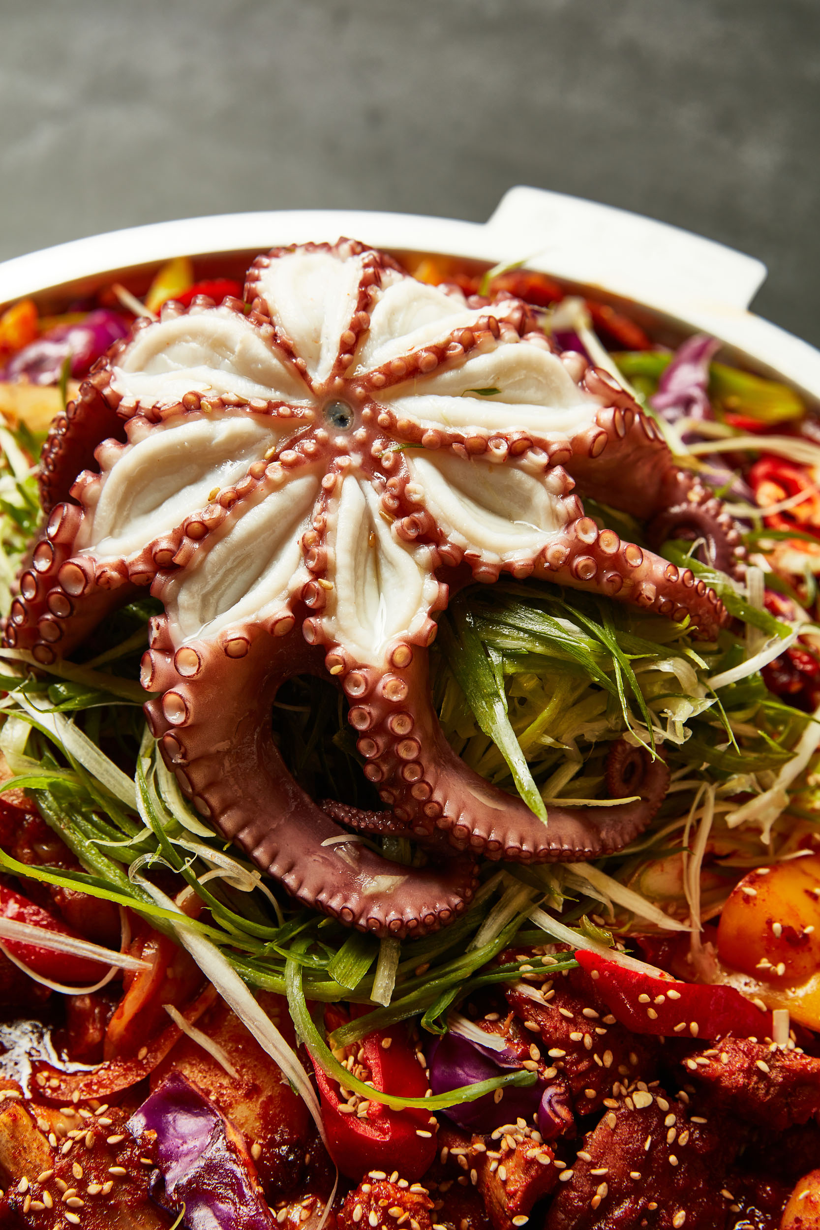 중문흑돼지 매운갈비찜 동호갈비